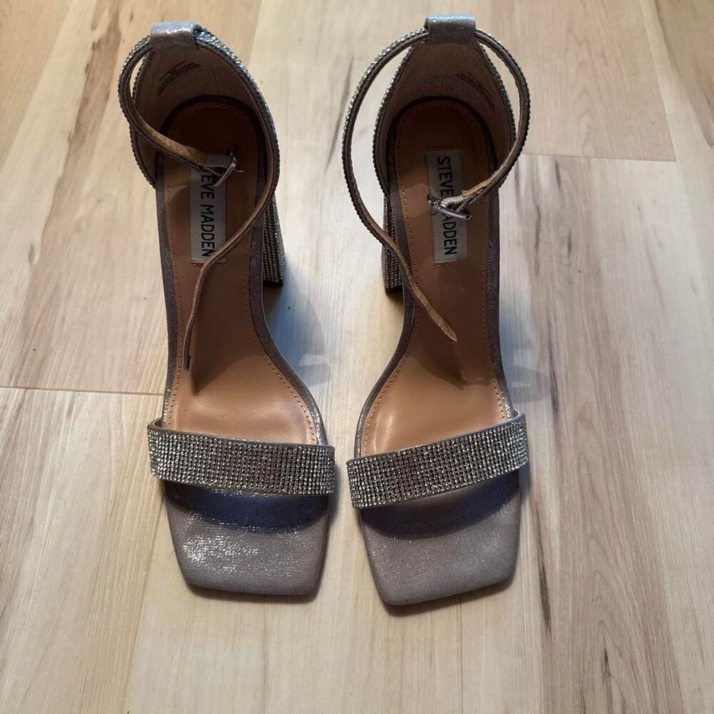 Steve-madden Women's Silver and Grey Footwear